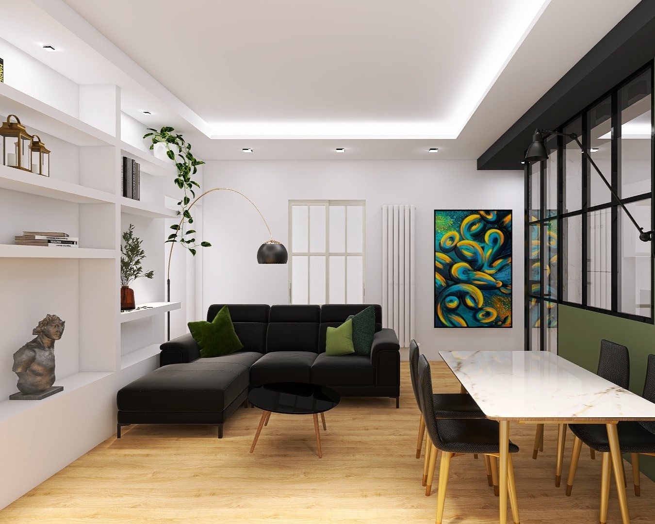 controsoffitto-cartongesso-salotto