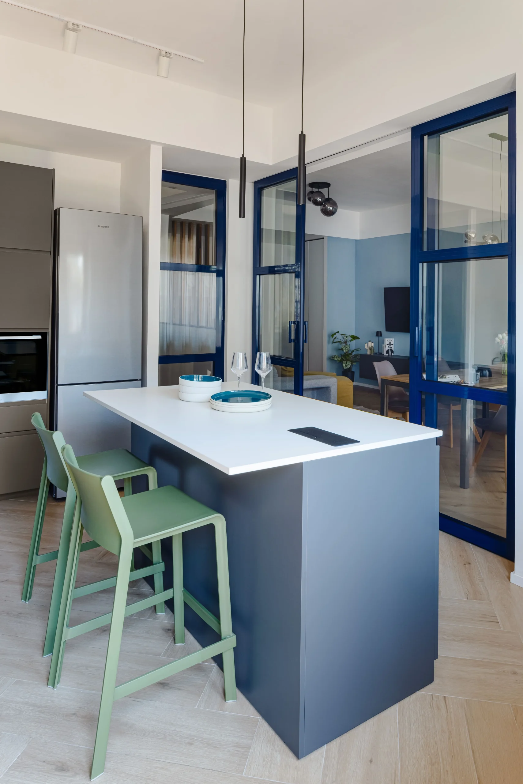 Progetto di ristrutturazione di un appartamento moderno in zona Roma Eur