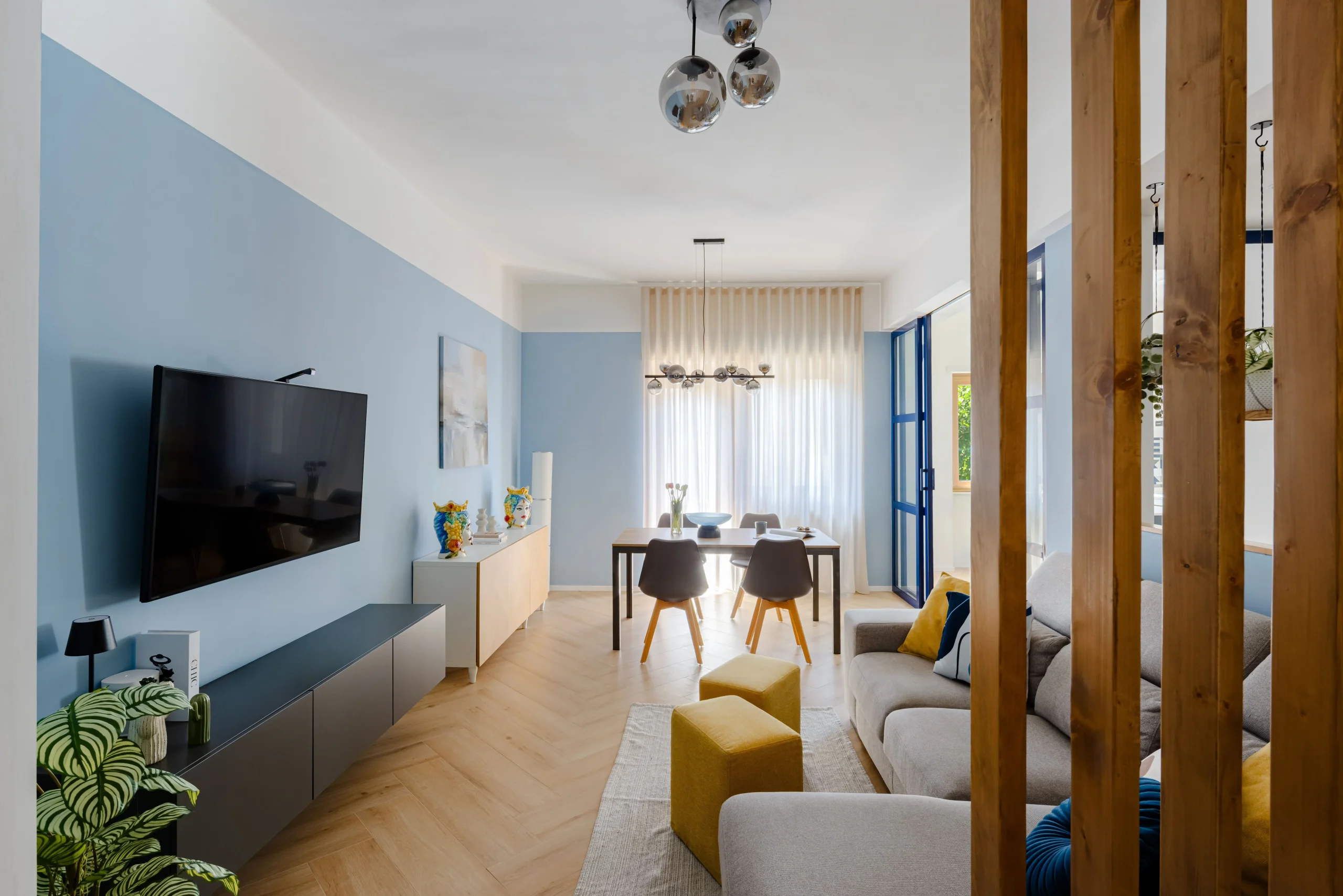 Progetto di ristrutturazione di un appartamento moderno in zona Roma Eur