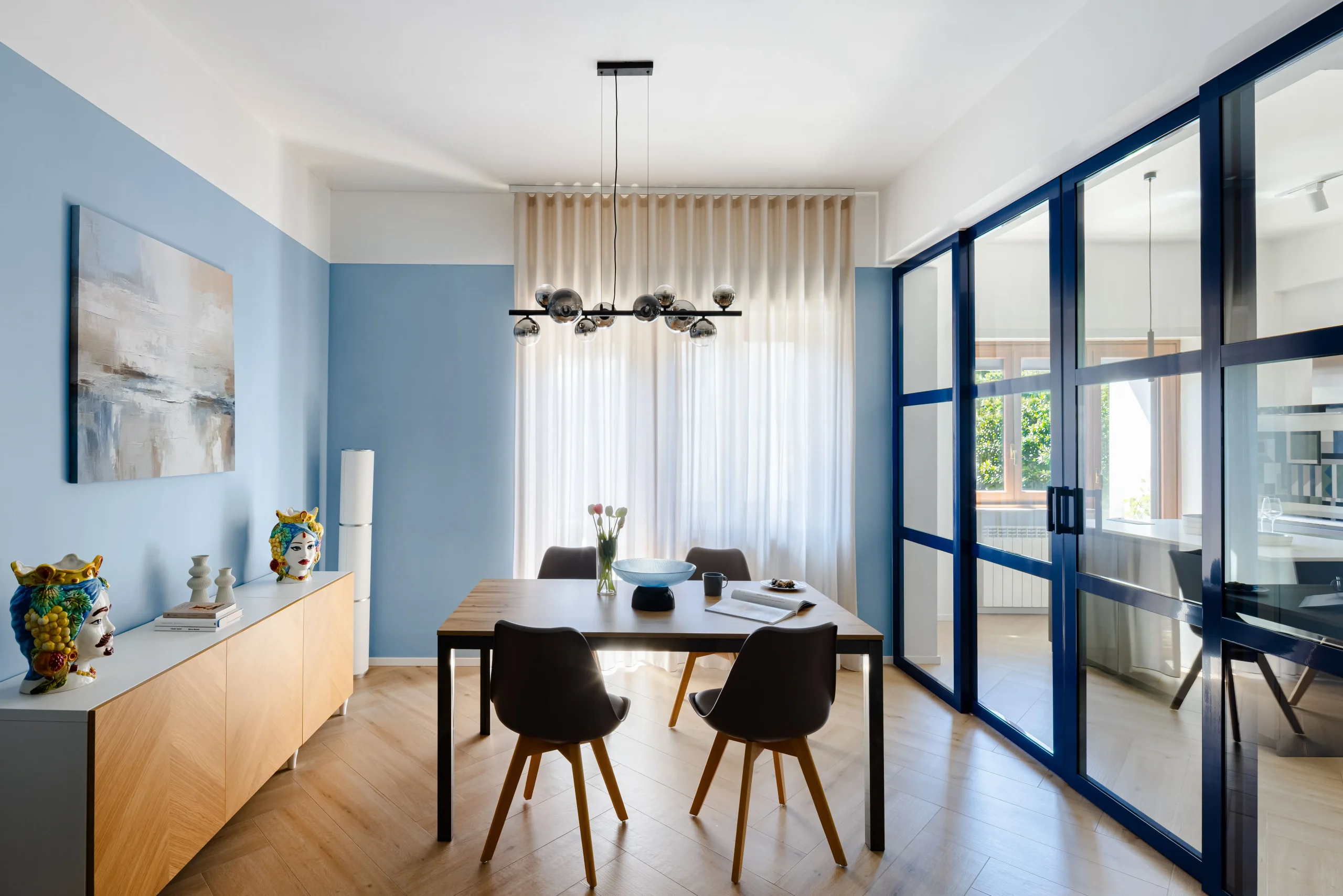 Progetto di ristrutturazione di un appartamento moderno in zona Roma Eur