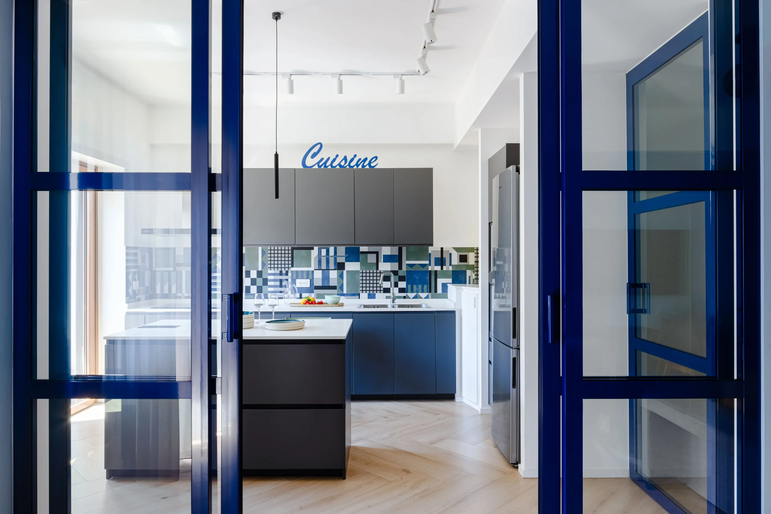Progetto di ristrutturazione di un appartamento moderno in zona Roma Eur